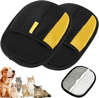 Reusable Pet Hair Remover Glove for Couch Clothes